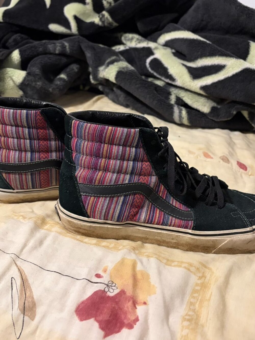 Vans Sk8 Hi Top Guate Stripe - Picture 3 of 5